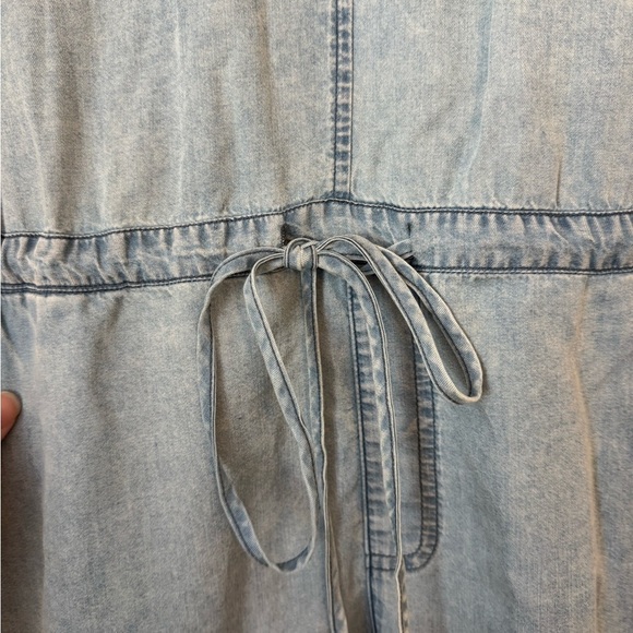 NWT Mustard Seed “Denim” Studded Romper - Picture 6 of 9